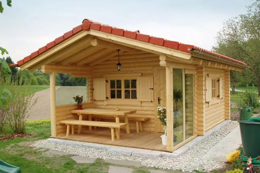 Gartenhaus-Blockhaus